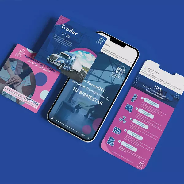 Mockups Farmadec